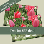 2027 Beautiful Gardens Calendars x2