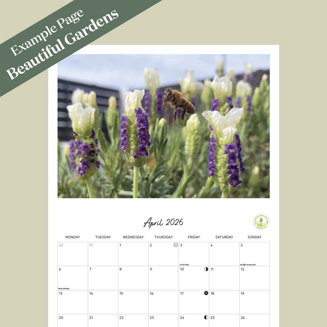 2027 Beautiful Gardens Calendar
